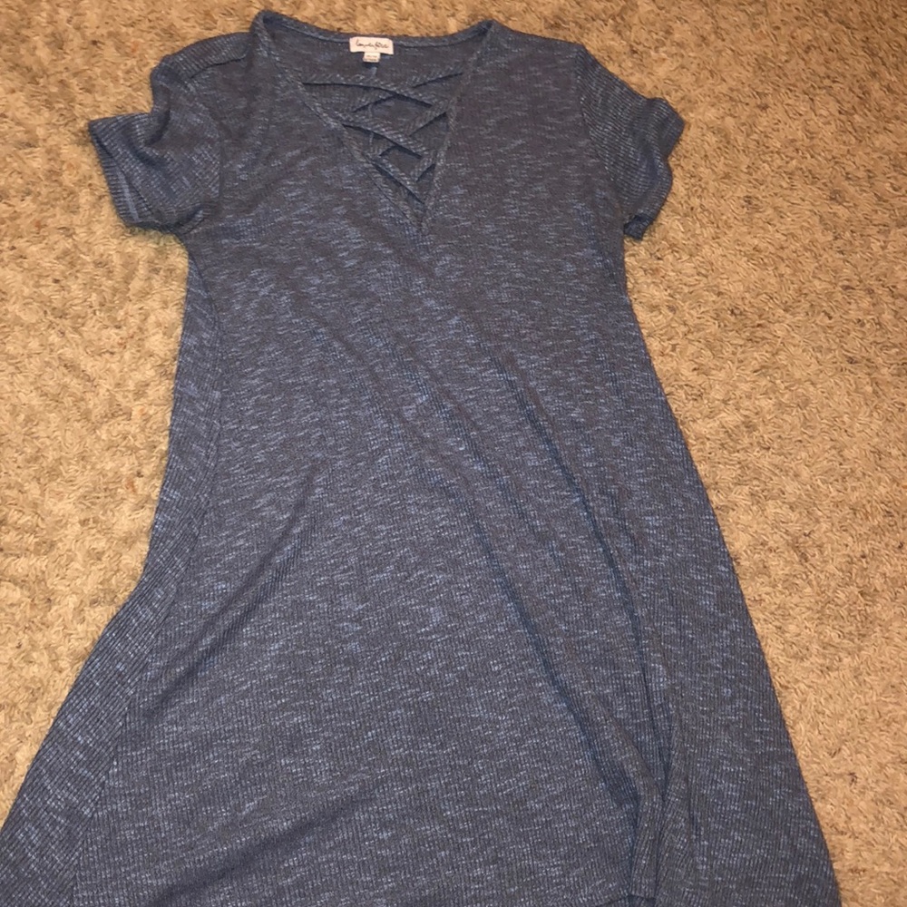 Blue dress